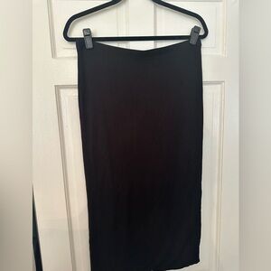 Bison Bisou Black Midi Skirt